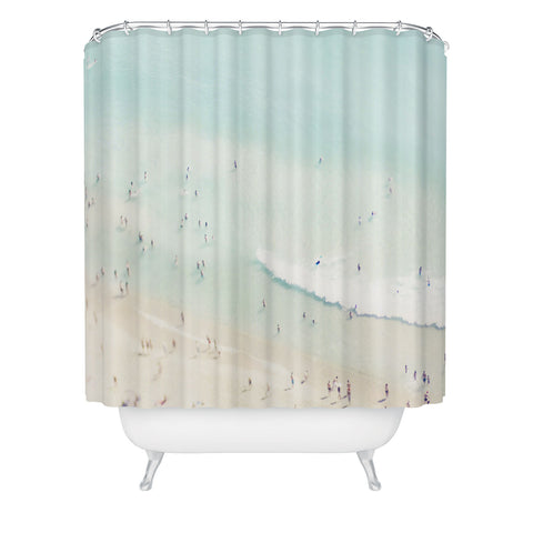 Ingrid Beddoes Beach Summer Love ll Shower Curtain