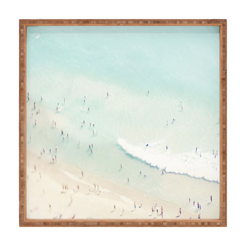 Ingrid Beddoes Beach Summer Love ll Square Tray