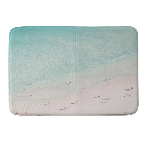 Ingrid Beddoes Beach Summer Love lll Memory Foam Bath Mat