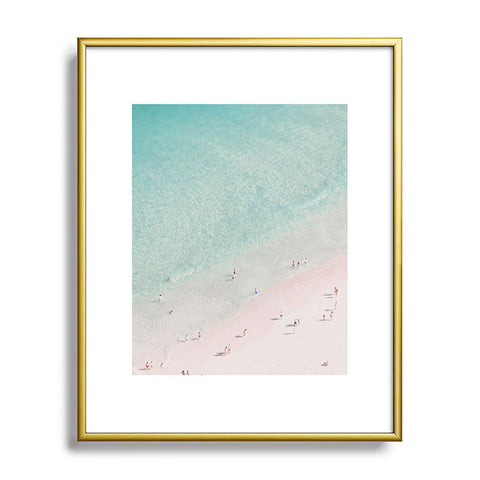Ingrid Beddoes Beach Summer Love lll Metal Framed Art Print