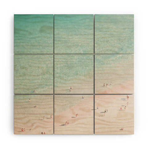 Ingrid Beddoes Beach Summer Love lll Wood Wall Mural