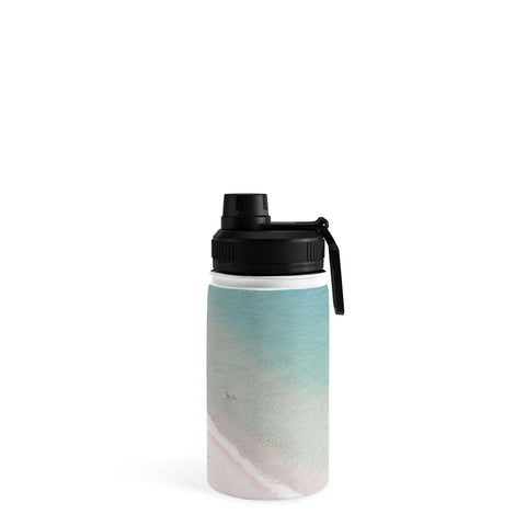 Ingrid Beddoes beach summer of love Water Bottle