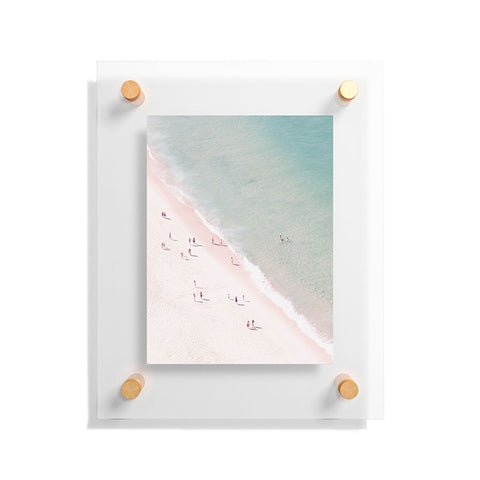 Ingrid Beddoes beach summer of love Floating Acrylic Print