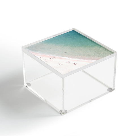 Ingrid Beddoes beach summer of love Acrylic Box