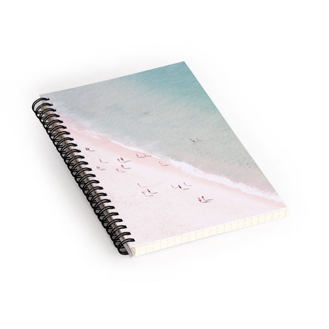 Ingrid Beddoes beach summer of love Spiral Notebook