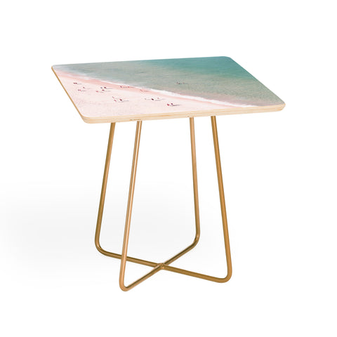 Ingrid Beddoes beach summer of love Side Table