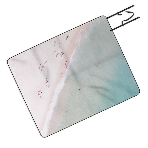 Ingrid Beddoes beach summer of love Picnic Blanket