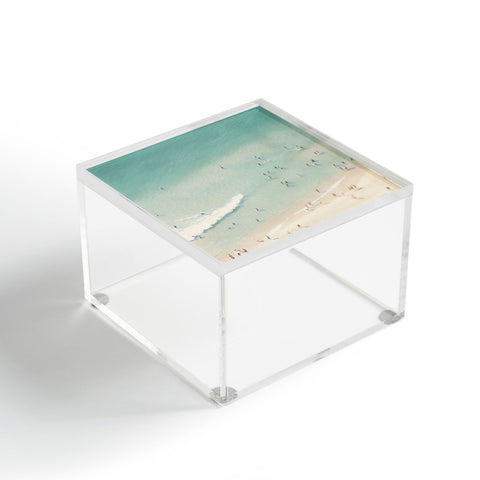 Ingrid Beddoes Beach Summer Waves Acrylic Box