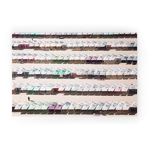 Ingrid Beddoes beach summer Welcome Mat