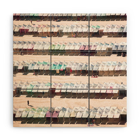 Ingrid Beddoes beach summer Wood Wall Mural