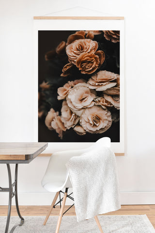 Ingrid Beddoes Begonia Flowers Art Print And Hanger