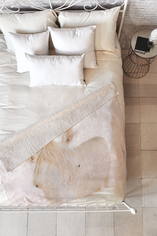 Ingrid Beddoes Bella Fleece Throw Blanket