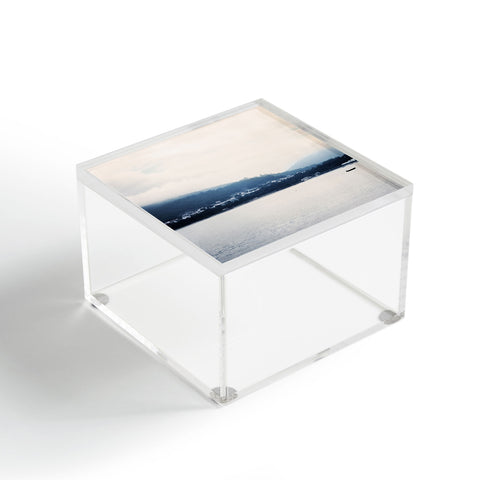 Ingrid Beddoes Blue Waters I Acrylic Box