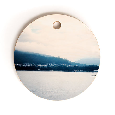 Ingrid Beddoes Blue Waters I Cutting Board Round