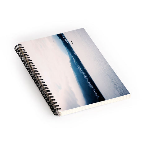 Ingrid Beddoes Blue Waters I Spiral Notebook