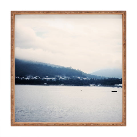 Ingrid Beddoes Blue Waters I Square Tray