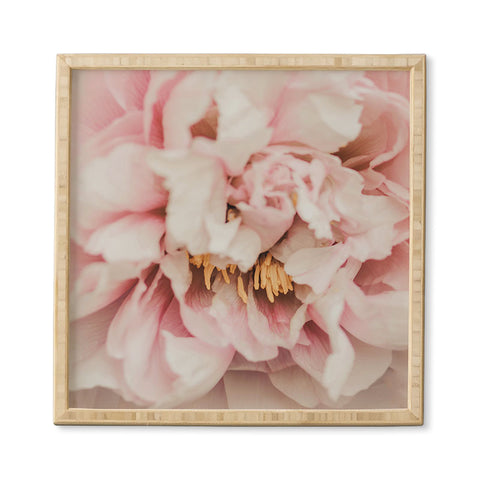 Ingrid Beddoes Blush Pink Peony Framed Wall Art