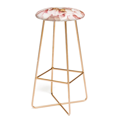 Ingrid Beddoes Blush Pink Peony Bar Stool