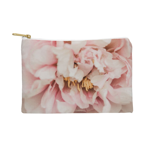 Ingrid Beddoes Blush Pink Peony Pouch