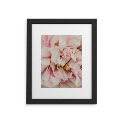 Ingrid Beddoes Blush Pink Peony Framed Art Print