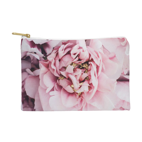 Ingrid Beddoes Blushing Pink Peonies Pouch