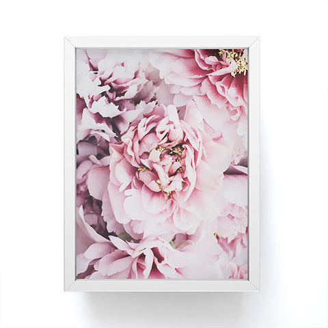 Ingrid Beddoes Blushing Pink Peonies Framed Mini Art Print