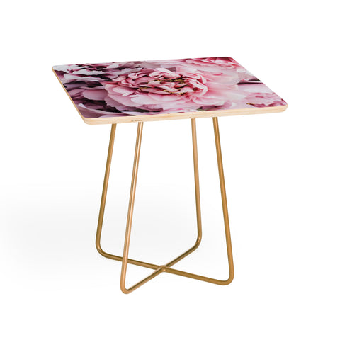 Ingrid Beddoes Blushing Pink Peonies Side Table