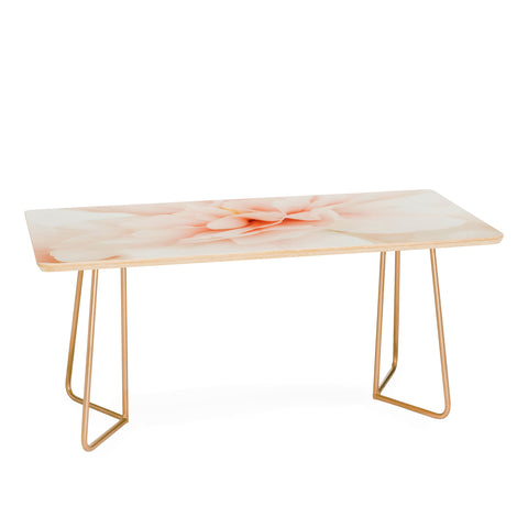Ingrid Beddoes Burnt Orange Peony Coffee Table