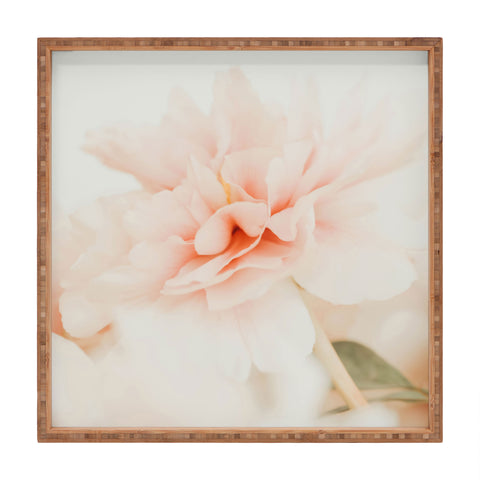 Ingrid Beddoes Burnt Orange Peony Square Tray