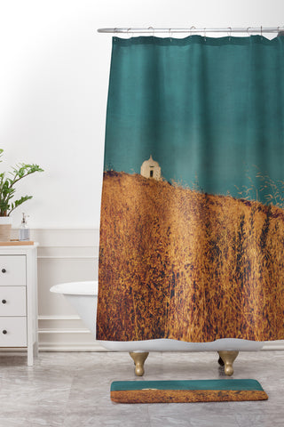 Ingrid Beddoes Cabo Espichel Shower Curtain And Mat