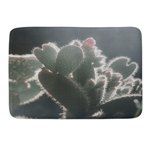 Ingrid Beddoes cactus love Memory Foam Bath Mat