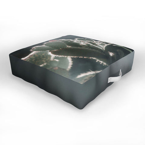 Ingrid Beddoes cactus love Outdoor Floor Cushion