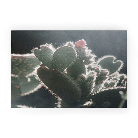 Ingrid Beddoes cactus love Welcome Mat