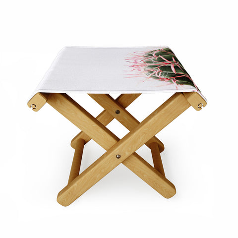 Ingrid Beddoes cactus red Folding Stool