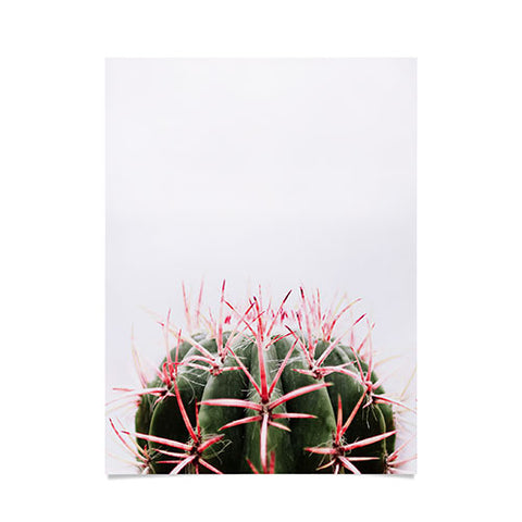 Ingrid Beddoes cactus red Poster