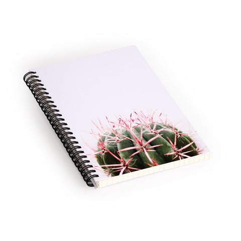 Ingrid Beddoes cactus red Spiral Notebook