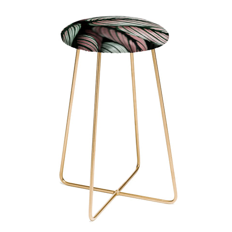 Ingrid Beddoes Calathea Abstract Counter Stool