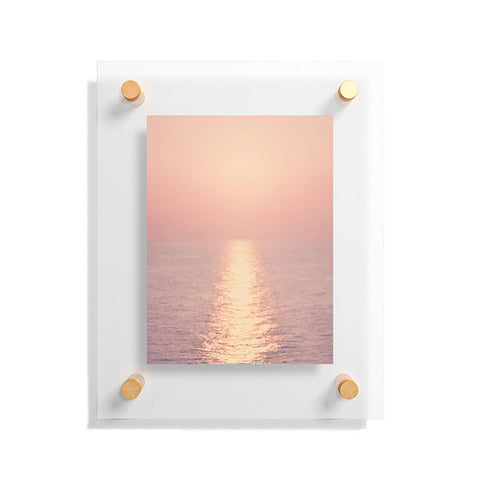 Ingrid Beddoes cashmere rose sunset Floating Acrylic Print