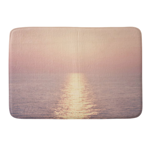 Ingrid Beddoes cashmere rose sunset Memory Foam Bath Mat