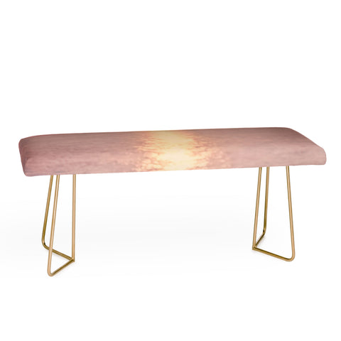 Ingrid Beddoes cashmere rose sunset Bench