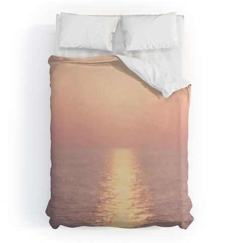 Ingrid Beddoes cashmere rose sunset Duvet Cover