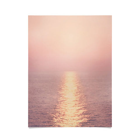 Ingrid Beddoes cashmere rose sunset Poster