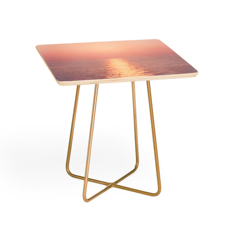 Ingrid Beddoes cashmere rose sunset Side Table