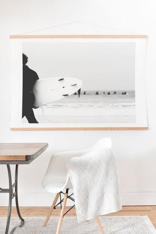 Ingrid Beddoes Catch a Wave IV Art Print And Hanger