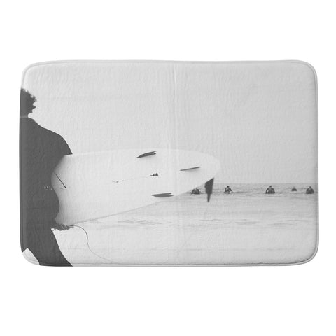 Ingrid Beddoes Catch a Wave IV Memory Foam Bath Mat