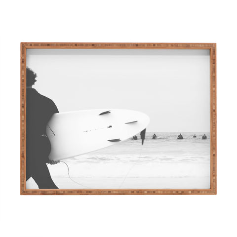 Ingrid Beddoes Catch a Wave IV Rectangular Tray