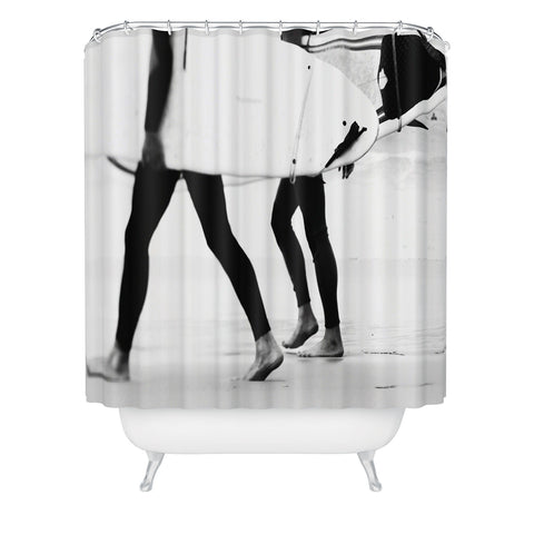 Ingrid Beddoes Catch a Wave ll Shower Curtain