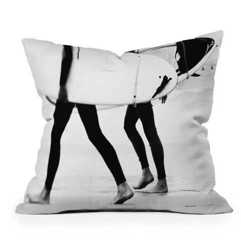 Ingrid Beddoes Catch a Wave ll Throw Pillow