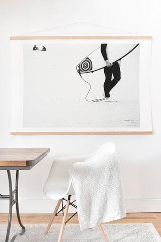 Ingrid Beddoes Catch a Wave V Art Print And Hanger