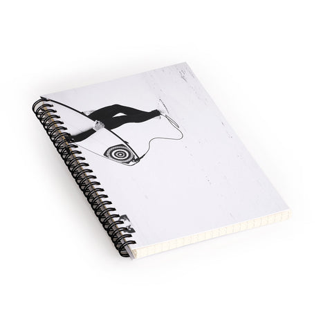 Ingrid Beddoes Catch a Wave V Spiral Notebook